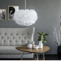 Зображення Світильник з натуральним пір'ям білого кольору ИМ Light-Deco 1 
