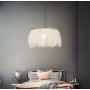 Изображение Сучасна люстра з натуральним об'ємним пір’ям ИМ Light-Deco 1 