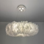 Зображення Кільцевий світильник з пір’я NOR DE PUF Ø60 см ИМ Light-Deco 4 
