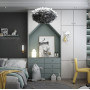 Зображення Світильник з натуральним пір'ям сірого кольору ИМ Light-Deco 1 