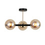 Зображення Люстра стельова VALESO 26003/3 золото + чорний ИМ Light-Deco 