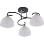 Изображение Люстра потолочная Light House SRS-20854/3 черный + хром, плафон белый ИМ Light-Deco 
