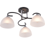 Изображение Люстра потолочная Light House SRS-20854/3 черный + хром, плафон белый ИМ Light-Deco 1 