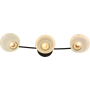 Изображение Люстра потолочная Light House SRS-20705/3 черный + хром, плафон прозрачный с белым  ИМ Light-Deco 1 