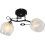 Зображення Люстра стельова VALESO 2053/2 чорний+хром ИМ Light-Deco 