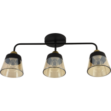 Люстра потолочная Light House SRS-20713/3 черный + медь