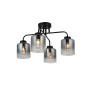 Зображення Люстра стельова VALESO 07679/4 чорна ИМ Light-Deco 