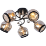 Изображение Люстра потолочная Light House SRS-20841/5 черный + золотой ИМ Light-Deco 