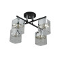 Зображення Люстра стельова VALESO 07275/4 Matte Black+CR на 4 плафони ИМ Light-Deco 1 