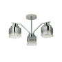 Изображение Люстра потолочная Light House SRS-20666/3 хром, плафоны дымчатые с белым ИМ Light-Deco 