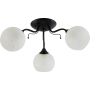 Зображення Люстра стельова Light House SRS-20759/3 чорна, плафони білі  ИМ Light-Deco 