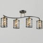 Зображення Люстра стельова у вітальню VALESO B N5943/4 BK+COP на 4 плафони ИМ Light-Deco 