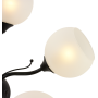 Зображення Люстра стельова Light House SRS-20759/5 чорна, плафони білі ИМ Light-Deco 2 