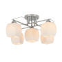 Зображення Люстра стельова на 5 плафонів VALESO 07003/4+1 Хром ИМ Light-Deco 