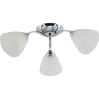 Зображення Люстра стельова Light House SRS-20760/3 хром, плафони білі ИМ Light-Deco 
