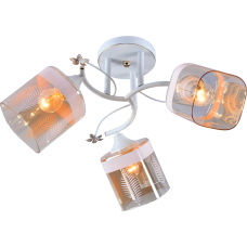 Люстра стельова Light House SRS-20745/3 білий + золотий