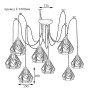 Зображення Люстра павук на вісім плафонів MSK Electric Milan NL 538-8 W ИМ Light-Deco 1 
