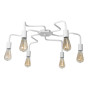 Изображение Люстра лофт MSK Electric Laminari потолочная на шесть ламп NL 17503-6 WH ИМ Light-Deco 