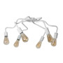Изображение Люстра лофт MSK Electric Laminari потолочная на шесть ламп NL 17503-6 WH ИМ Light-Deco 2 