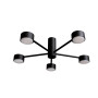 Зображення Люстра cтельова MSK Electric Copter на п'ять круглих плафонів під лампи GX53 чорна NL 8041-5 BK ИМ Light-Deco 1 