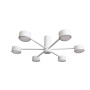 Зображення Люстра стельова MSK Electric Copter на шість круглих плафонів під лампи GX53 NL 8041-6 WH білий ИМ Light-Deco 1 