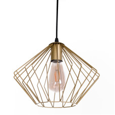 Світильник підвісний Атмолайт Rhomb-S P300 золото