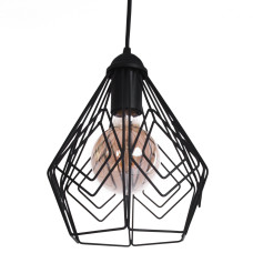 Світильник підвісний Атмолайт Bevel-L P220 чорний