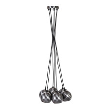 Светильник подвесной Атмолайт Bowl GU10 С115-7 BrushSteel серебро