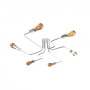 Изображение Люстра лофт MSK Electric Maze паук NL 10084/6 W ИМ Light-Deco 