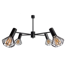Люстра MSK Electric Diadem на чотири плафони NL 22152-4 BK