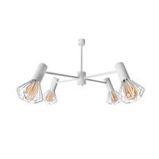 Люстра MSK Electric Diadem на чотири плафони NL 22152-4 WH