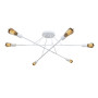 Зображення Люстра підвісна MSK Electric Asket на шість ламп Е27 NL 10320-6 WH біла ИМ Light-Deco 2 