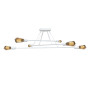 Зображення Люстра підвісна MSK Electric Asket на шість ламп Е27 NL 10320-6 WH біла ИМ Light-Deco 3 