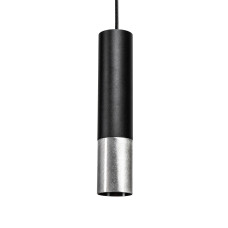 Світильник підвісний Атмолайт Split GU10 P57-270 Black/BrushSteel чорний