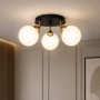 Изображение Люстра потолочная MSK Electric Luna светильник поворотный на круглой основе Е27 PL 20261-3R BK ИМ Light-Deco 4 