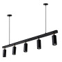 Изображение Светильник подвесной Атмолайт Chime СL110-5 черный ИМ Light-Deco 