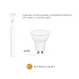 Изображение Светильник подвесной Атмолайт Split GU10 P57-270 White/BrushSteel белый ИМ Light-Deco 1 