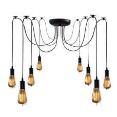 Люстра павук на вісім ламп MSK Electric Spider NL 149-8