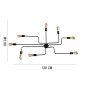 Изображение Люстра паук MSK Electric Maze лофт NL 13060/8 ИМ Light-Deco 1 