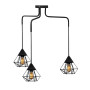 Зображення Люстра підвісна MSK Electric Crystal у стилі лофт на три плафони NL 10535-3 ИМ Light-Deco 