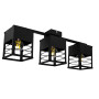 Зображення Люстра лофт MSK Electric Urban на три плафони чорна NL 2310-3 BK ИМ Light-Deco 