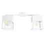 Зображення Люстра лофт MSK Electric Urban на два плафони біла NL 2310-2 WH ИМ Light-Deco 2 