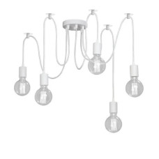 Люстра павук на п'ять ламп MSK Electric Spider NL 149-5W білий