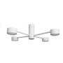 Зображення Люстра стельова MSK Electric Copter на чотири круглі плафони під лампи GX53 біла NL 8041-4 WH ИМ Light-Deco 