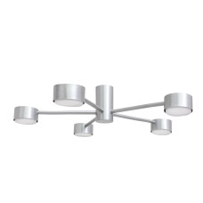 Люстра cтельова MSK Electric Copter на п'ять круглих плафонів під лампи GX53 NL 8041-5 AL