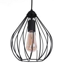 Світильник підвісний Атмолайт Tulipe P220 чорний