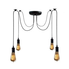 Люстра павук на чотири лампи MSK Electric Spider NL 149-4