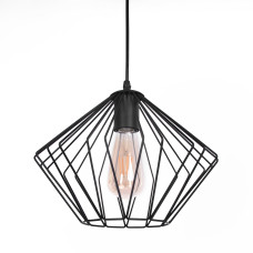 Світильник підвісний Атмолайт Rhomb-S P300 чорний