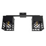 Зображення Люстра лофт MSK Electric Urban на два плафони чорна NL 2410-2 BK ИМ Light-Deco 1 