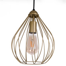 Світильник підвісний Атмолайт Tulipe P220 золото